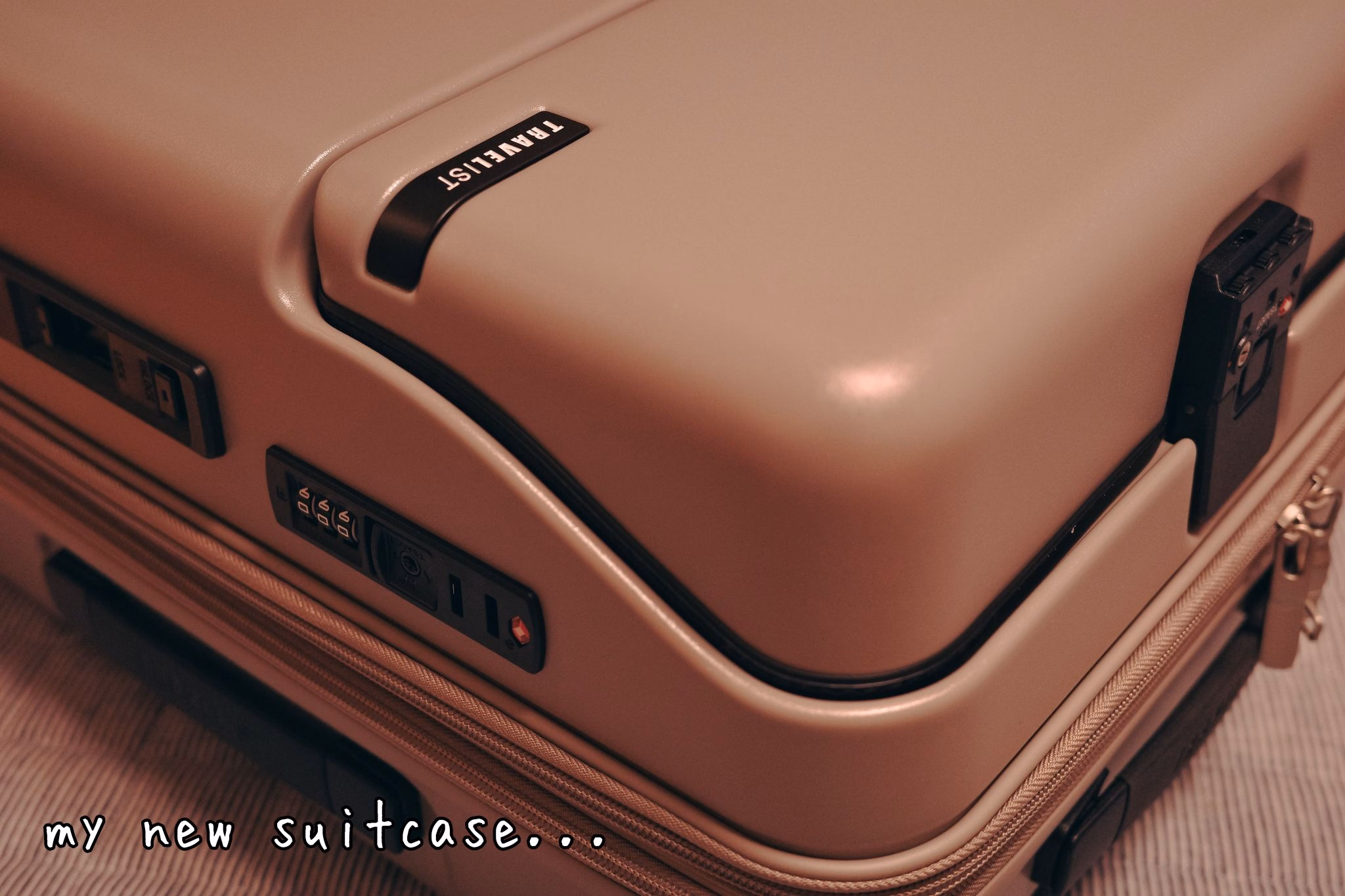 my new suitcase...