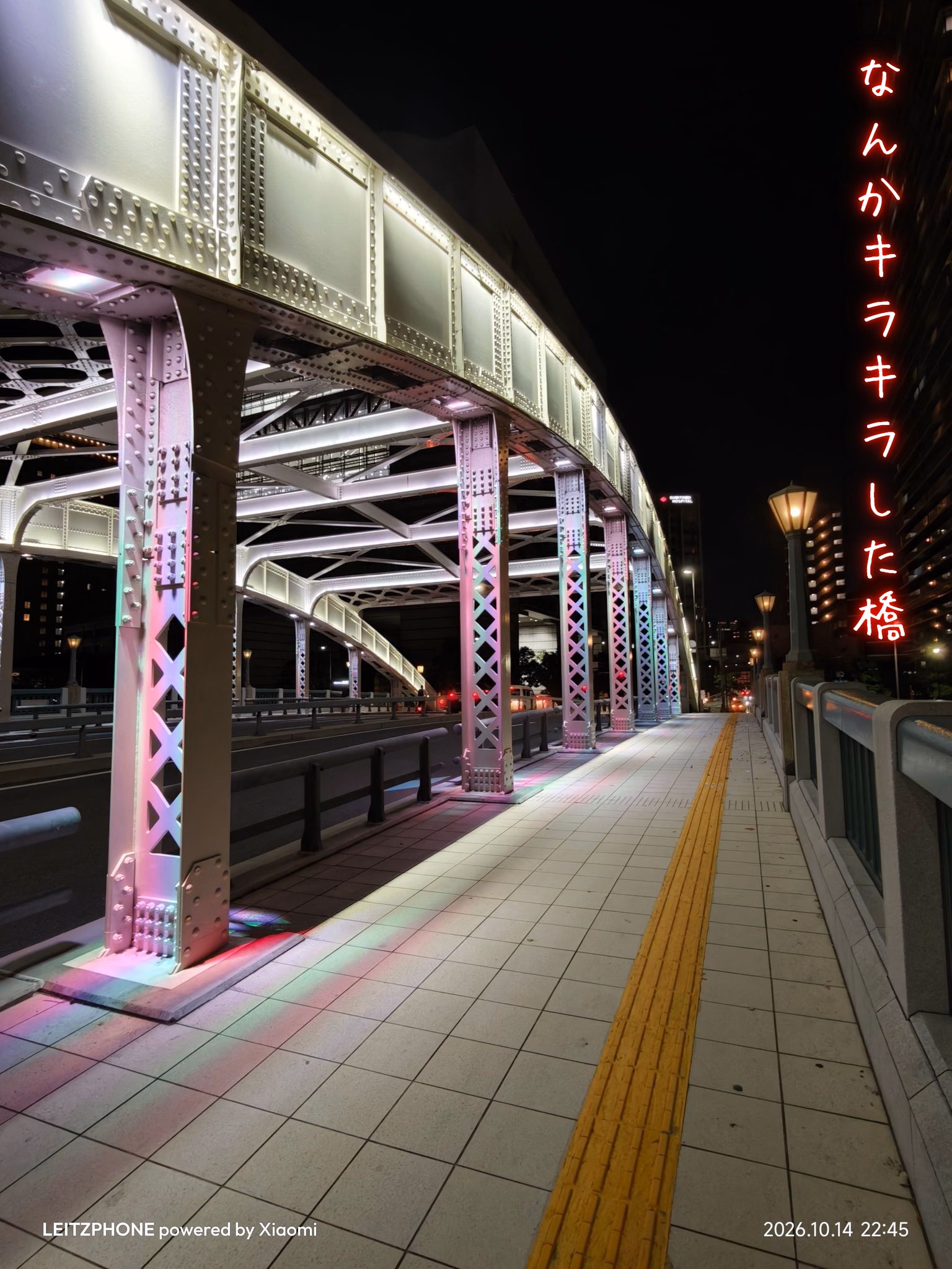 なんかキラキラした橋